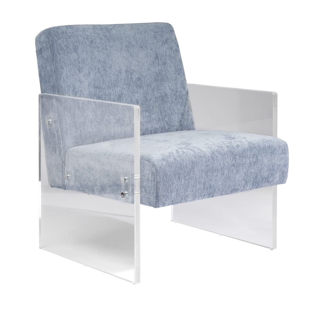 OTI Living Ikos Carolina Blue Chair House of Isabella UK