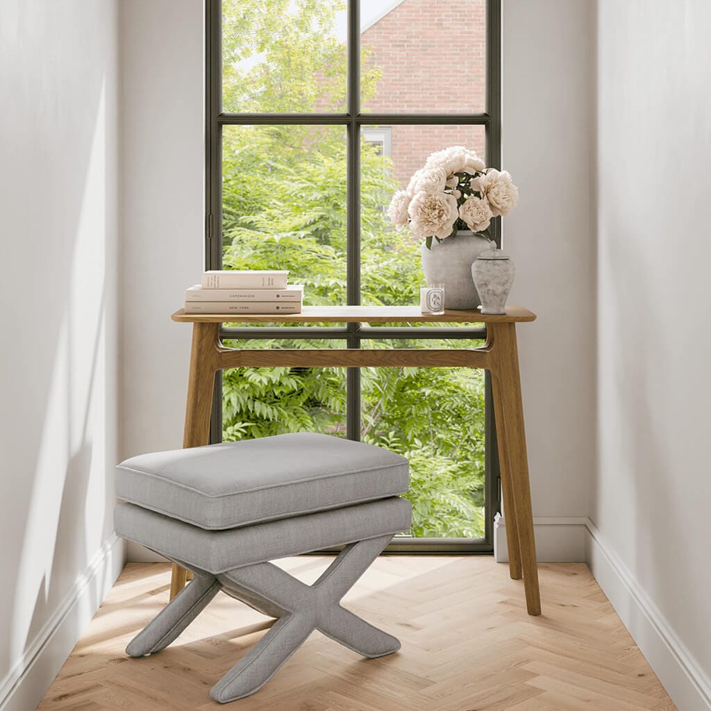 OTI Living Kitt Smoked Console Table House of Isabella UK