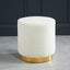 OTI Living Lara Ivory Boucle Large Pouffe House of Isabella UK