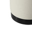 OTI Living Lara Ivory Boucle Small Pouffe House of Isabella UK