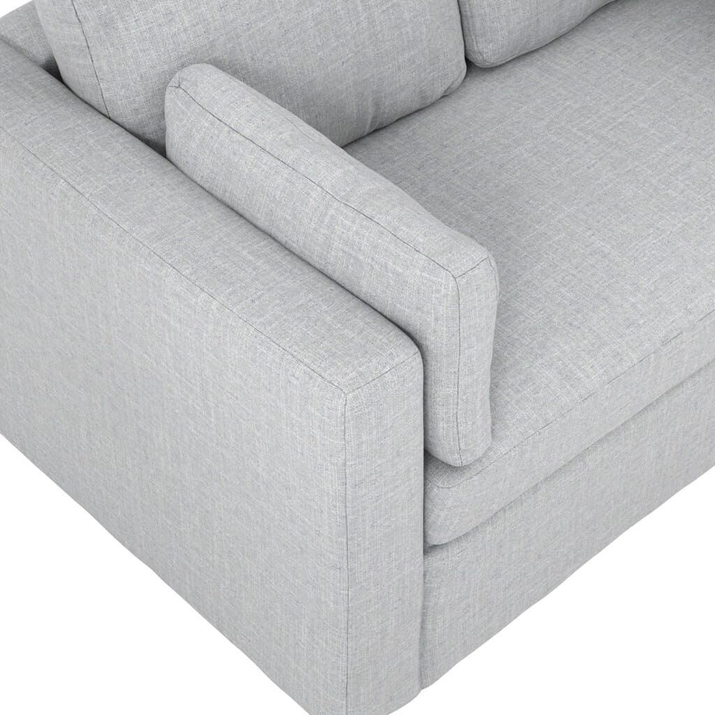 OTI Living Newport Light Grey 2 Seater Sofa House of Isabella UK