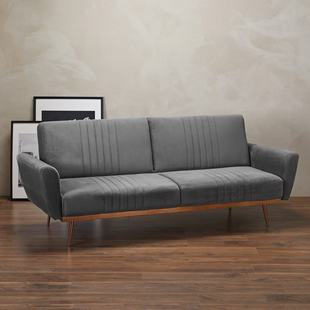 OTI Living Nico Grey Sofa Bed House of Isabella UK