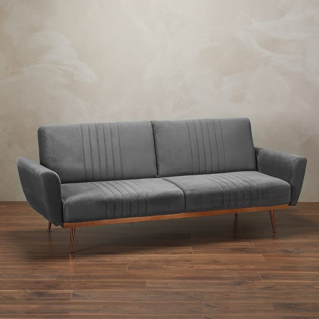 OTI Living Nico Grey Sofa Bed House of Isabella UK