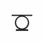 OTI Living Oren Black Console Table House of Isabella UK