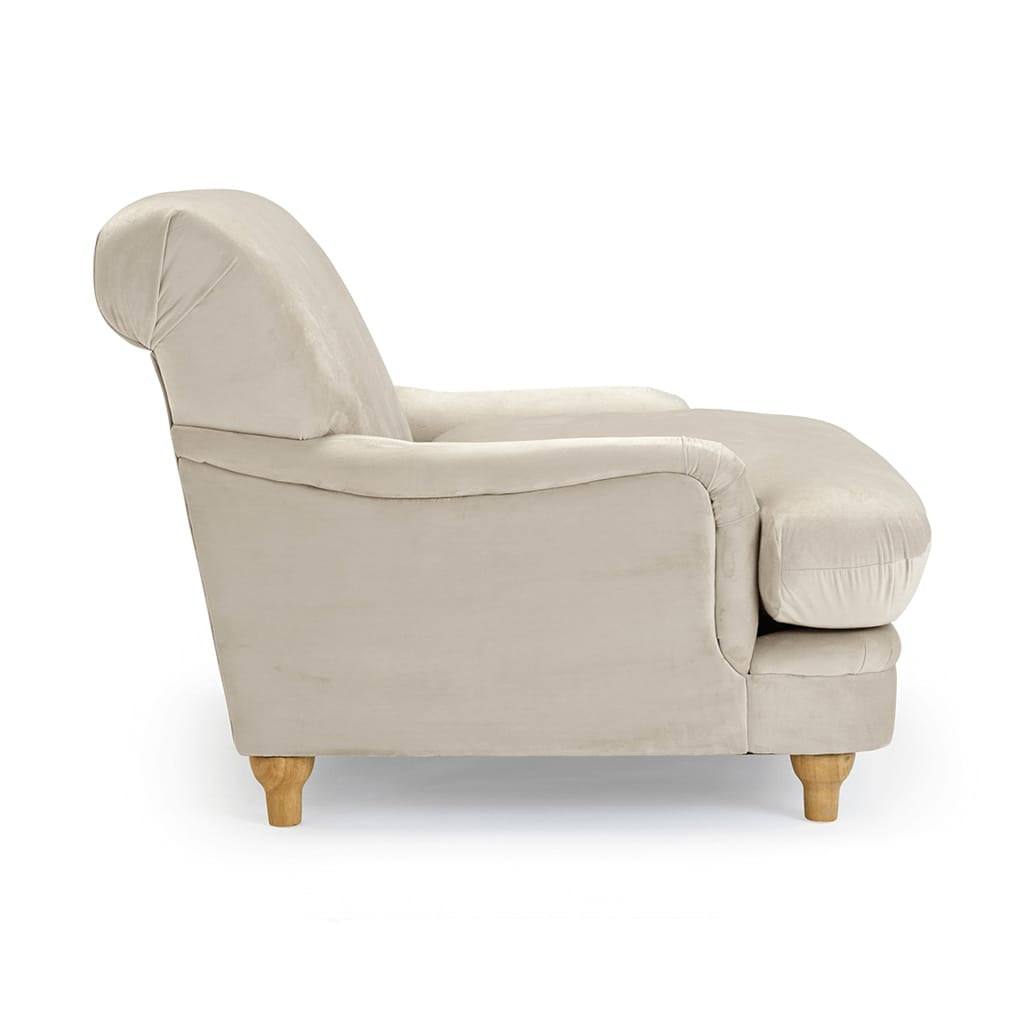 OTI Living Plumpton Beige Chair House of Isabella UK