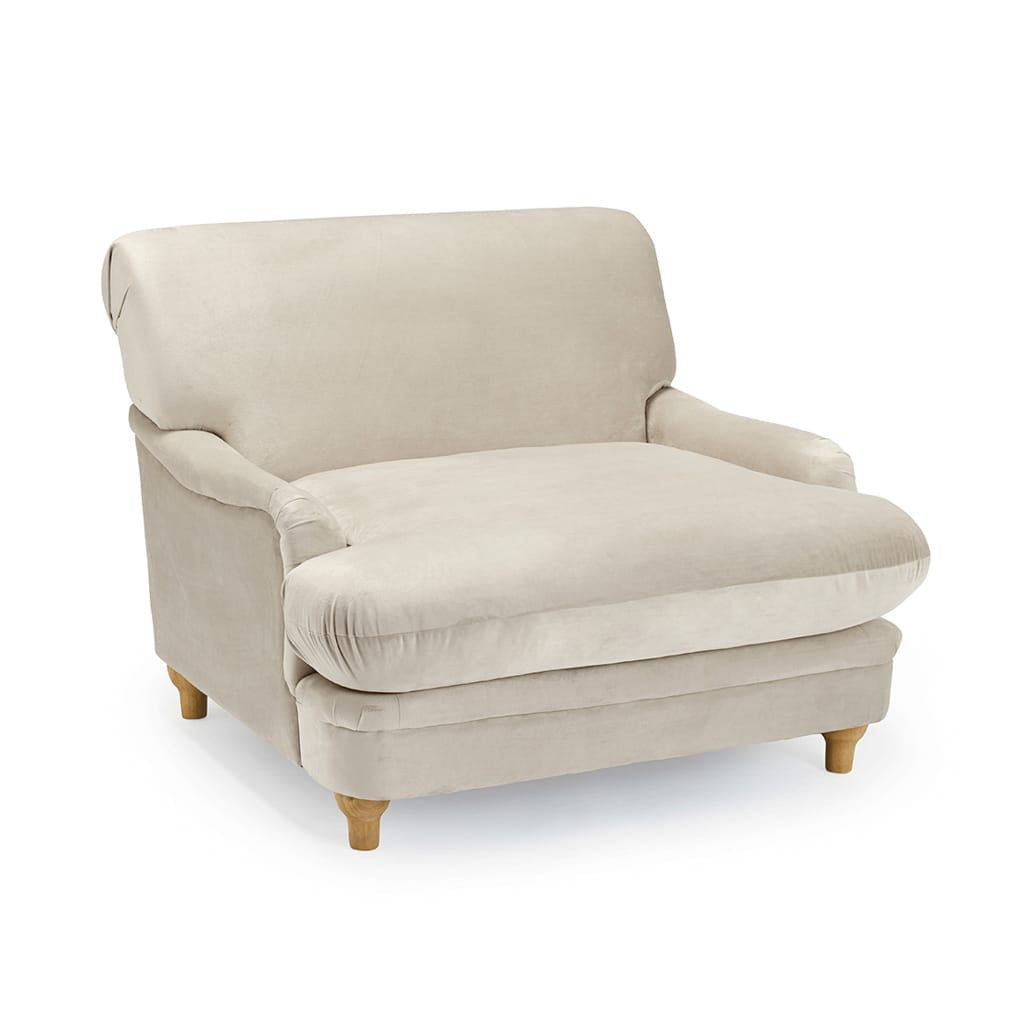 OTI Living Plumpton Beige Chair House of Isabella UK