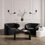 OTI Living Reed White Side Tables House of Isabella UK