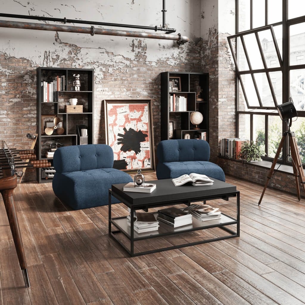 OTI Living Reese Blue Chair House of Isabella UK