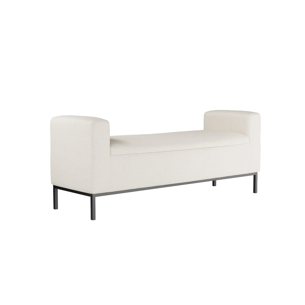 OTI Living Serena Ivory Bench House of Isabella UK