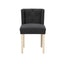 OTI Living Shay Anthracite Winged Chair with Arms House of Isabella UK