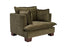 OTI Living Suffolk Olive Armchair House of Isabella UK