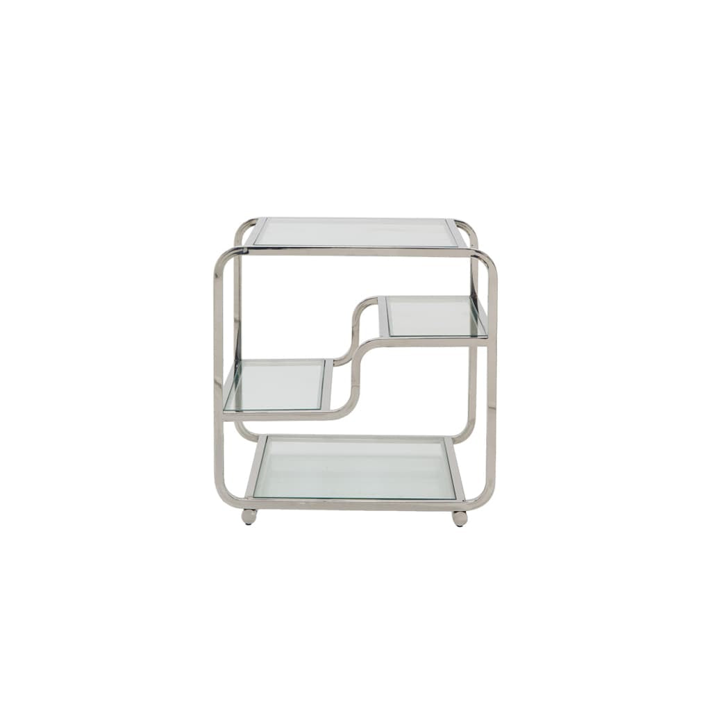 OTI Living West Chrome Side Table House of Isabella UK