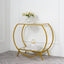 OTI Living Zenor Gold Console Unit House of Isabella UK