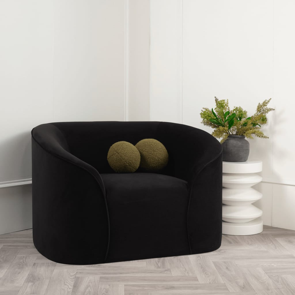 OTI Living Zuma Black Chair House of Isabella UK