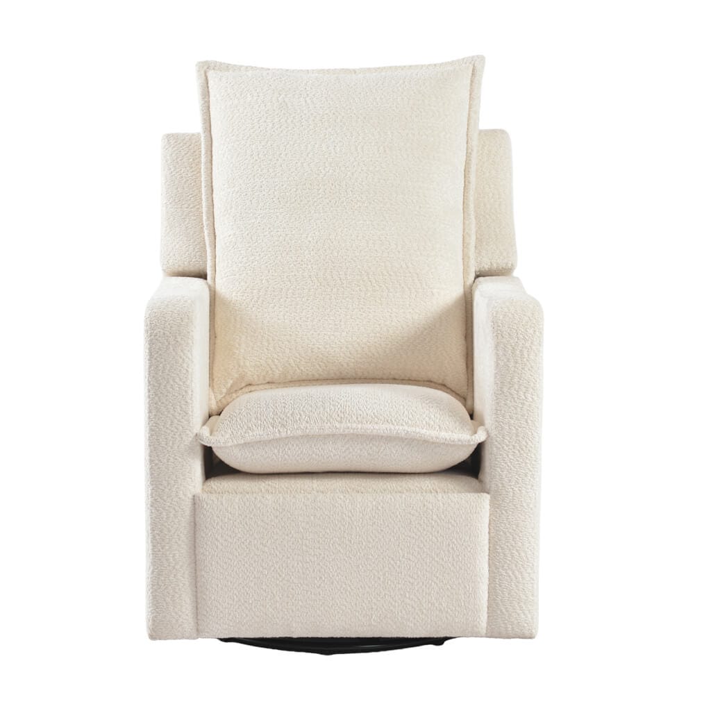OTI Nursery Nestler Nursing Chair Off White Boucle House of Isabella UK