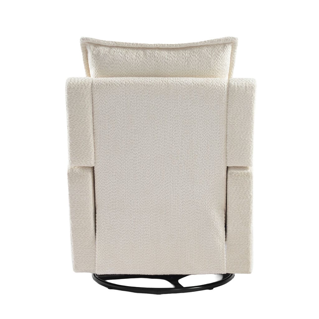 OTI Nursery Nestler Nursing Chair Off White Boucle House of Isabella UK