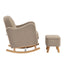 OTI Nursery Soother Nursing Chair and Footstool Biscuit Ted House of Isabella UK