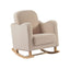 OTI Nursery Soother Nursing Chair Sage Boucle House of Isabella UK