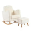 OTI Nursery Soother Nursing Chair Sage Boucle House of Isabella UK