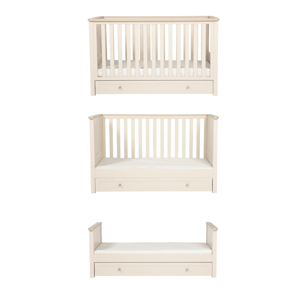 OTI Nursery Wanderer Cot Bed Cashmere and Oak House of Isabella UK