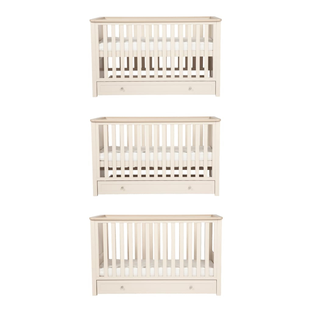 OTI Nursery Wanderer Cot Bed Cashmere and Oak House of Isabella UK