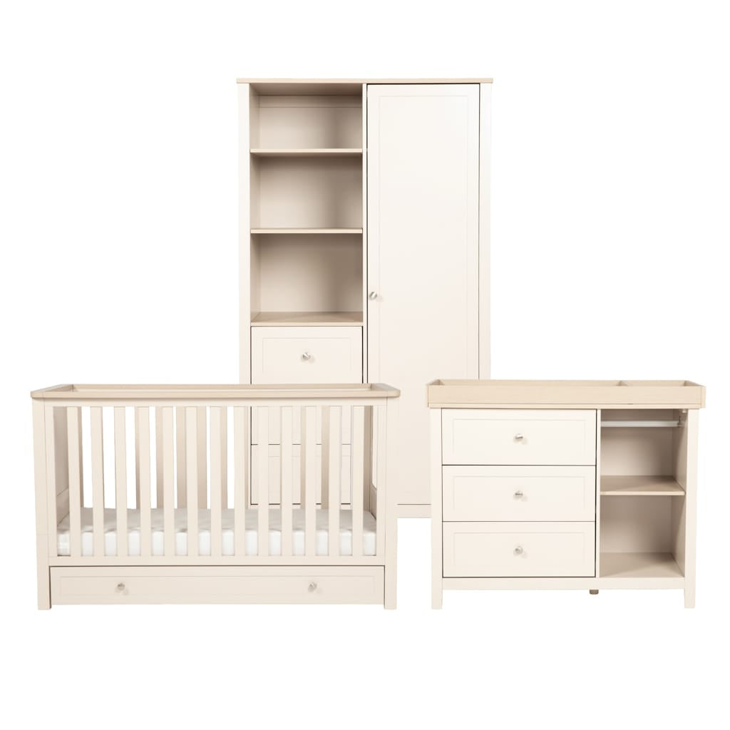 OTI Nursery Wanderer Cot Bed Cashmere and Oak House of Isabella UK