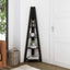 OTI Storage Tiva Black Corner Ladder Shelving House of Isabella UK
