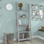 OTI Storage Tiva Grey Ladder Bookcase House of Isabella UK