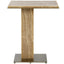 Overhang Accent Table in Latte Onyx