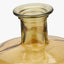Amber Recycled Glass Bottle Vase Tall.