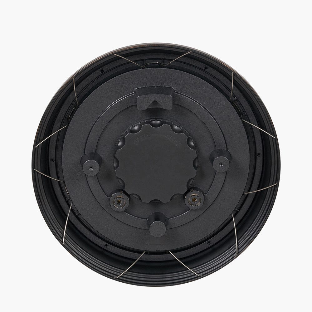 Antique Bronze Effect Indoor Outdoor Wall Clock.