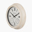 Antique Effect Gold Brushed Cream Indoor Outdoor Wall Clock.