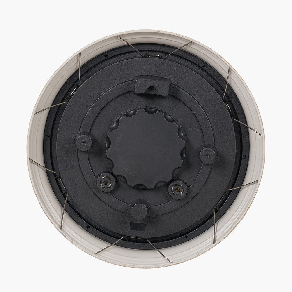 Antique Effect Gold Brushed Cream Indoor Outdoor Wall Clock.