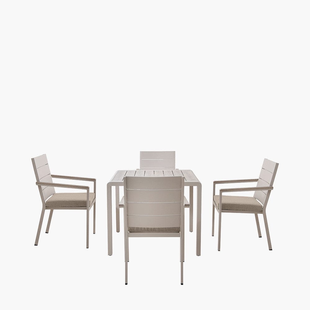 Aruba Outdoor 4 Seater Dining Set.