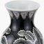 Pacific Lifestyle Accessories Asteria Black and White Feather Ceramic Urn Vase House of Isabella UK