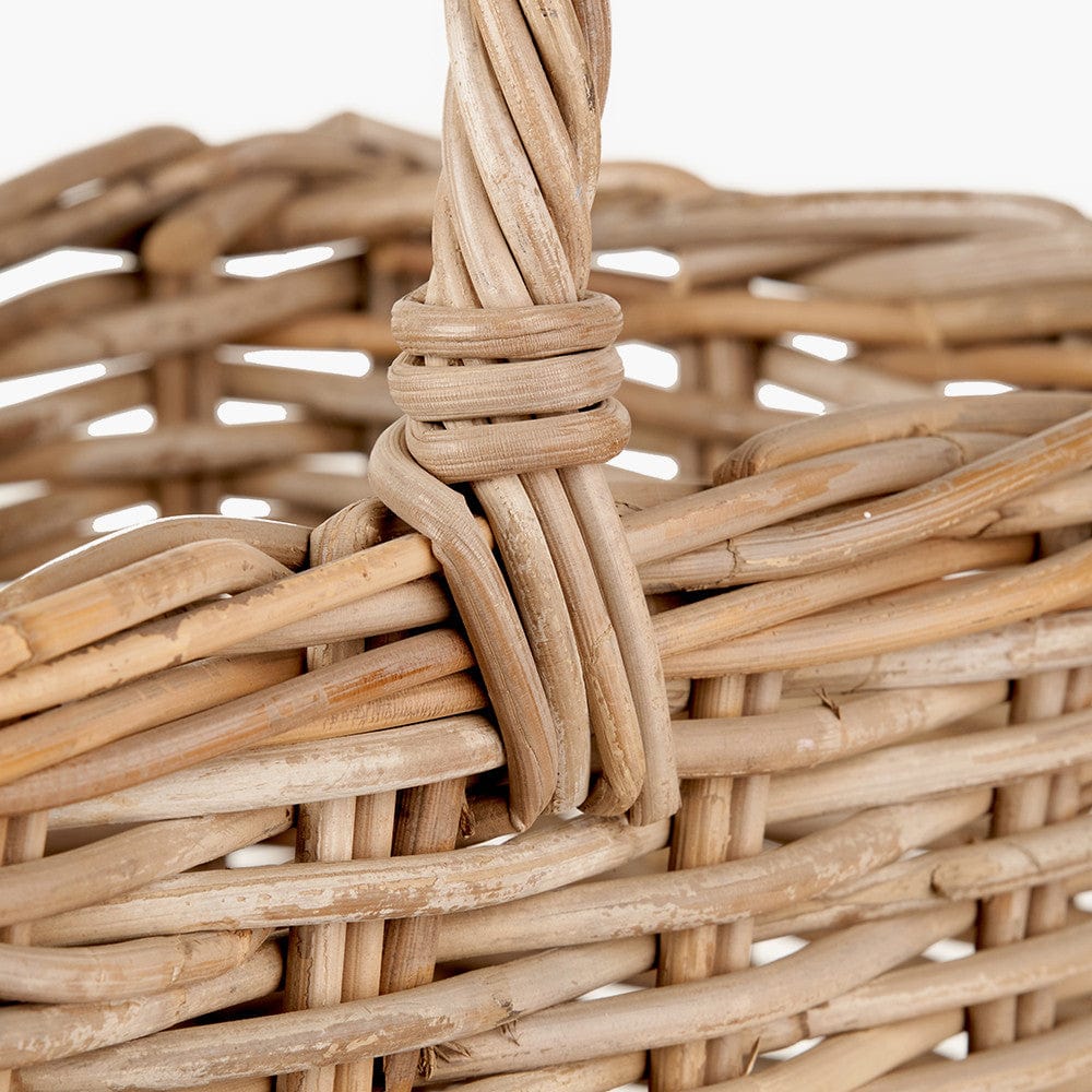 Bali Grey Kubu Stair Basket.