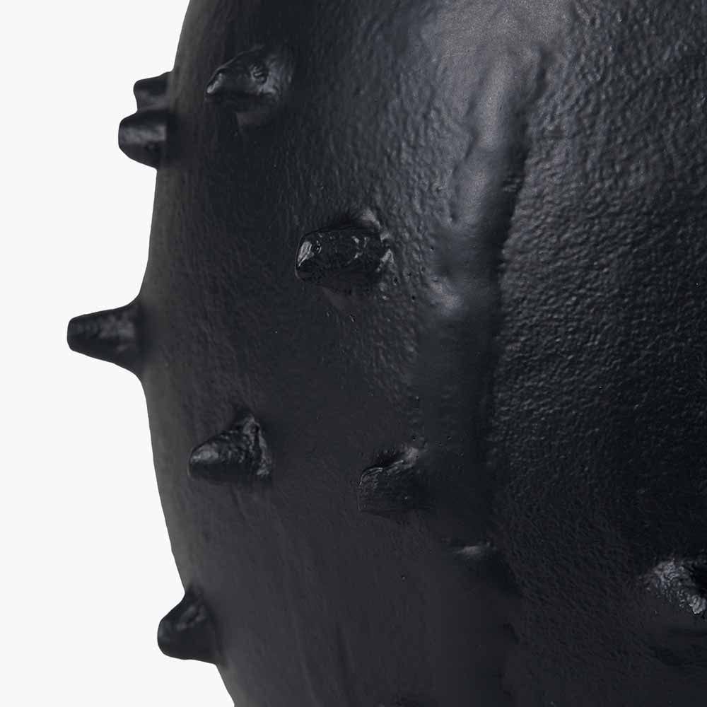 Pacific Lifestyle Accessories Black Metal Vase with Bobbles House of Isabella UK