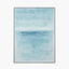 Pacific Lifestyle Accessories Blues Abstract Canvas with White Frame House of Isabella UK
