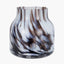 Pacific Lifestyle Accessories Brown and White Tortoiseshell Glass Vase House of Isabella UK