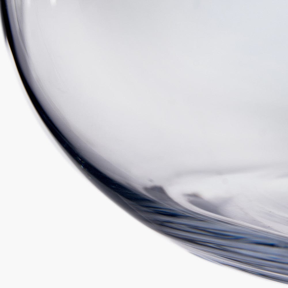 Clear Glass Fishbowl Vase Small.
