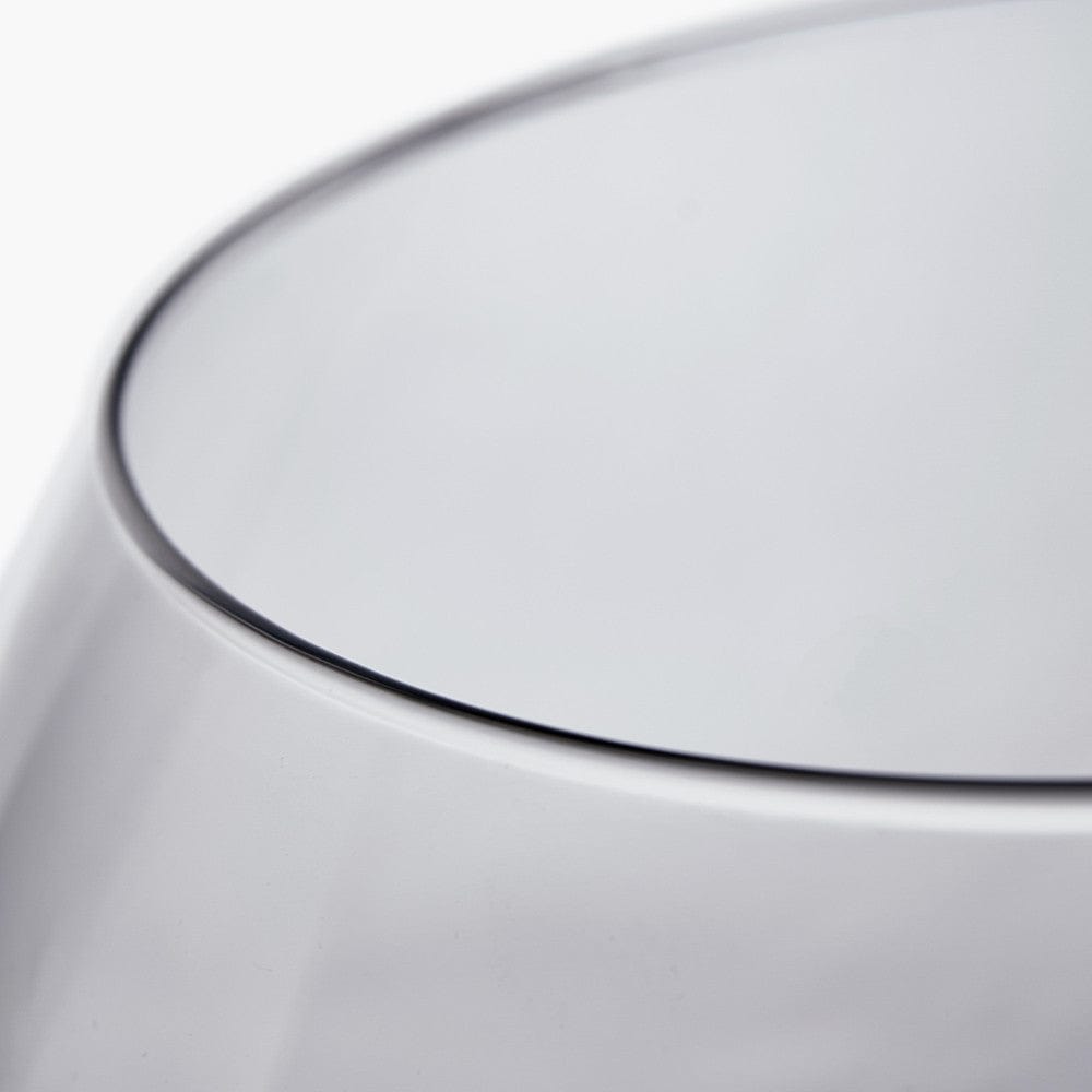 Clear Glass Fishbowl Vase Small.