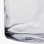 Clear Glass Optic Vase Large.