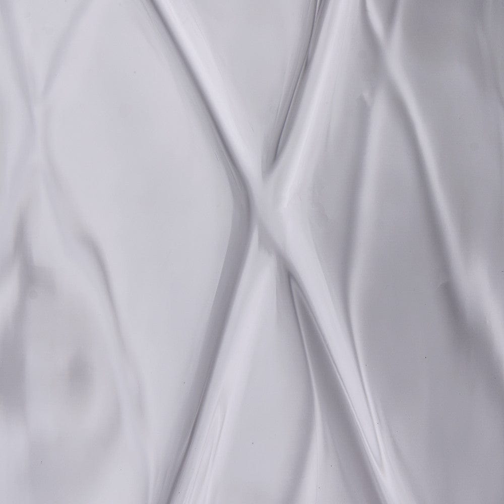 Clear Glass Optic Vase Large.