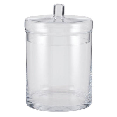 Pacific Lifestyle Accessories Clear Glass Tucana Lidded Jar Large House of Isabella UK