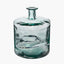 Clear Recycled Glass Bottle Vase.