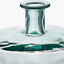 Clear Recycled Glass Bottle Vase.