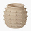 Pacific Lifestyle Accessories Cream Bobble Fibrestone Decorative Planter House of Isabella UK