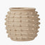 Cream Bobble Fibrestone Decorative Planter Large.