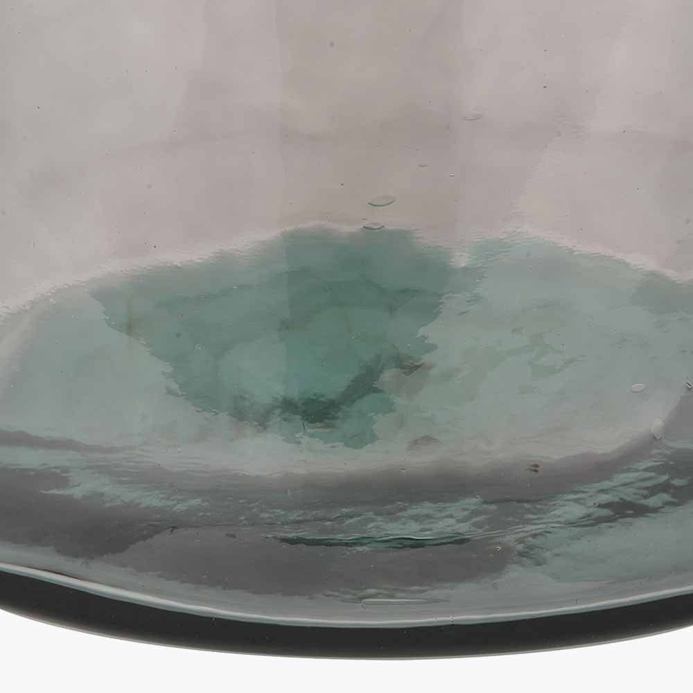 Pacific Lifestyle Accessories Grey Recycled Glass Bottle Vase House of Isabella UK