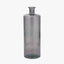 Pacific Lifestyle Accessories Grey Recycled Glass Bottle Vase Tall House of Isabella UK